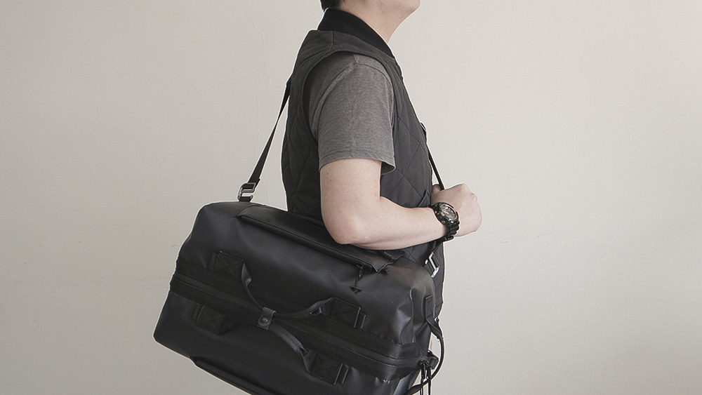 Dr.Wilds Wilderness DoctorBagショルダーバック固定ベルト衣類収納スイミングフィットネスウォッシングバック - ショルダーバッグ - ポリエステル ブラック